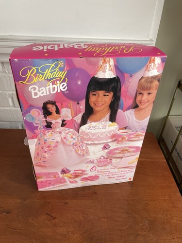 Barbie Happy Birthday 1995 – Brune – Édition Limitée – NRFB – Mattel Malaisie