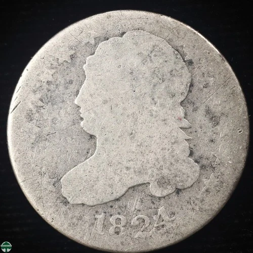 1824-P Capped Bust Dime — photo from another recent sale