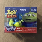 NEW! DISNEY PIXAR Aliens From Toy Story Critter Crate Built By CultureFly