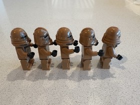 LEGO Star Wars Geonosis Airborne Clone Trooper SW0606  Lot Of 5 From Set 75089