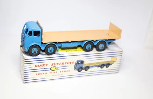 Dinky 903 Foden Flat Truck In Original Box - Near Mint Vintage RARE Colour