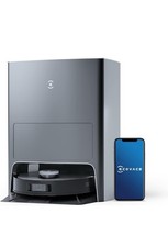 New ECOVACS DEEBOT X1 Omni Robot Vacuum and Mop Combo with Self-Emptying Black