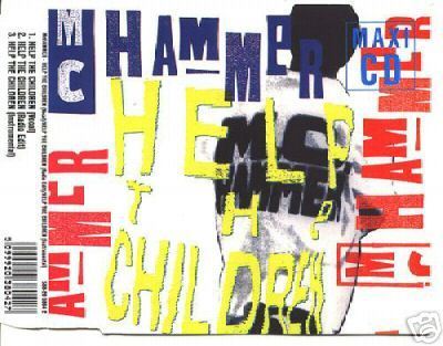 MC HAMMER Help The Children 1990 GERMANY CD single
