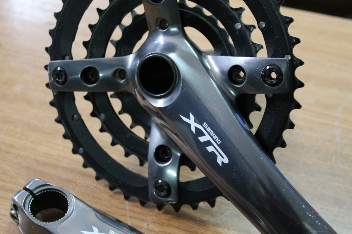 Haut Crankset Pédalier Shimano XTR M960 FC-M960 22 32 44 - 175mm Hollowtech II | eBay