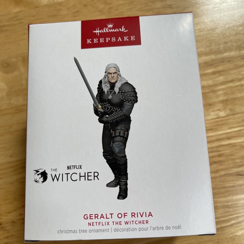 New Hallmark Keepsake Geralt Of Rivia Ornament