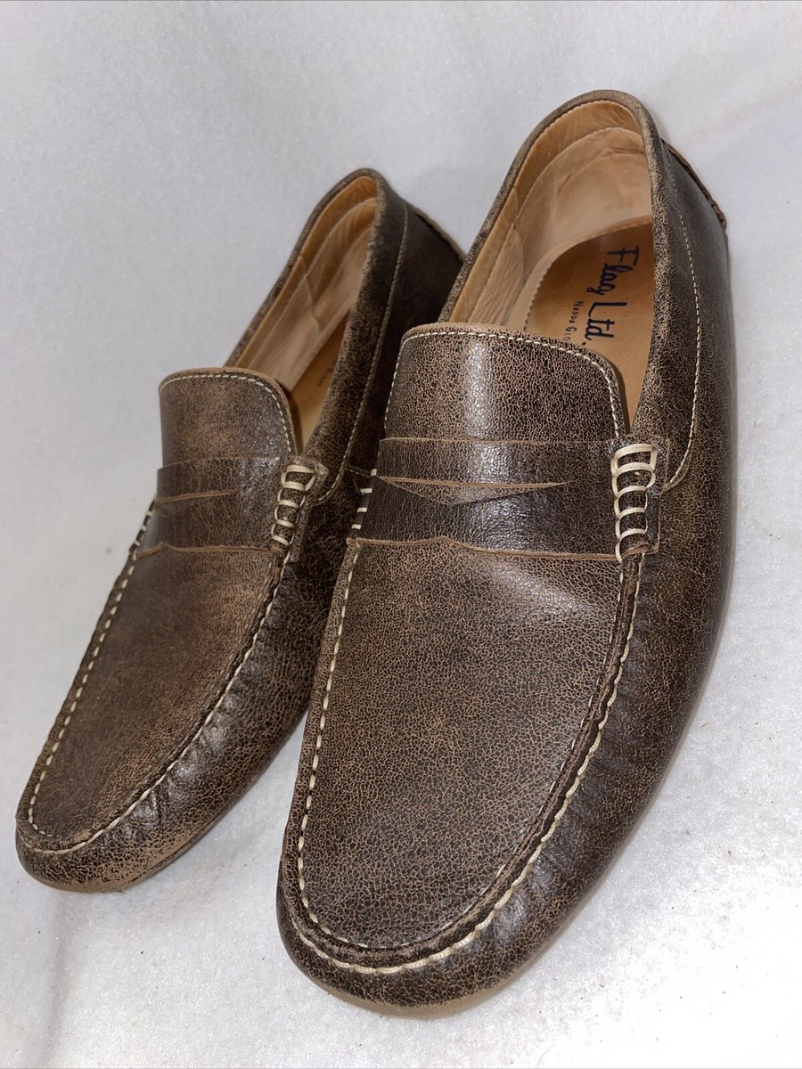 Flog Ltd, Men\'s Tan Leather Loafers Flag LTD. Men main image 2