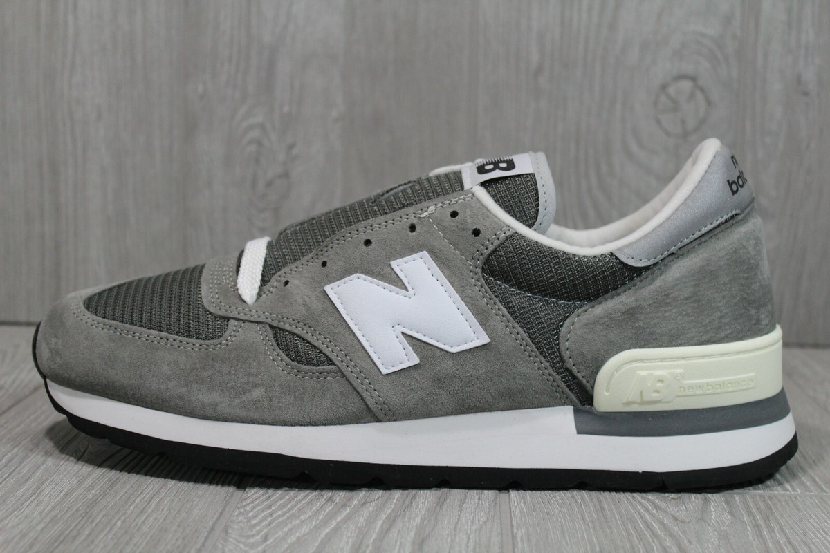 56 New Balance 990 Boston Made In USA M990GRY Grey Suede