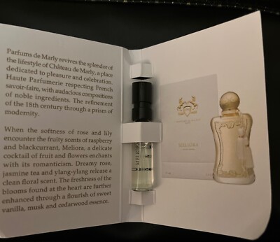 PARFUMS de MARLY MELIORA Eau de Parfum 0.05oz / 1.5ml Sample Spray NEW