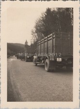 Photo, WW2, Heavy Truck on the March N 50253