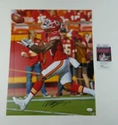 Mecole Hardman Signed 16x20 Photo Kansas City Chiefs Autographed JSA COA