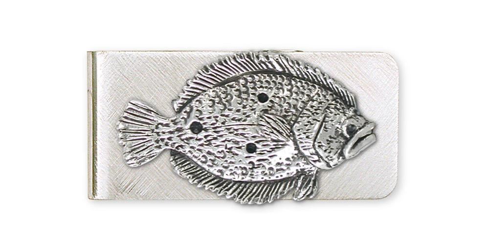 Flounder Money Clip Jewelry Sterling Silver Handmade Fish Money Clip