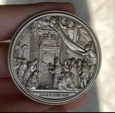 MEDAGLIA GIUBILEO 2000 GIOVANNI PAOLO II APERTURA PORTA SANTA ARGENTO SILVER UNC