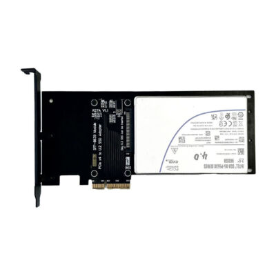 ADT PCIe 5.0 x4 to U.2/U.3/E1.S/E3.S SSD Adapter Card PCI Express Gen5.0 x4