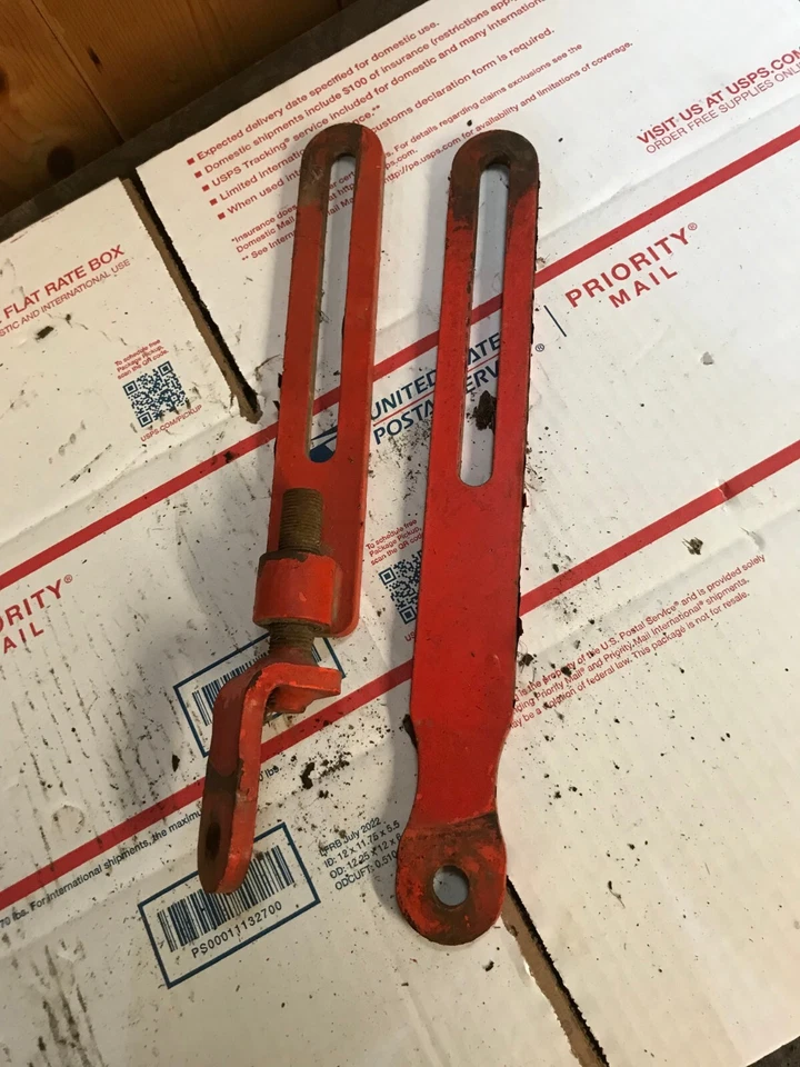 Kubota TG1860G Tractor Mowing Deck Lift Straps Arms Links K1211-44220 K1211-4428 — 第 3/4 张图片