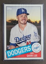 Gavin Lux 2020 Topps 1985 Jumbo 5x7 RC #1/49 Rookie Card #85-92 Rare Dodgers. rookie card picture