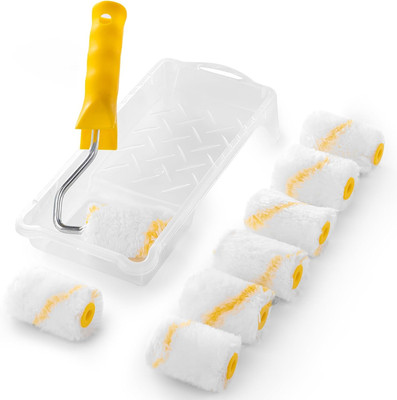 Small Paint Roller Brush 2 Inch Paint Roller 10 Pcs Mini Paint Roller Kit Paint 