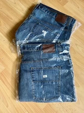 JEANS! NEW Cherokee VINTAGE-OLD School BUTTON Fly, BOOT CUT + FREE SHIPPING!