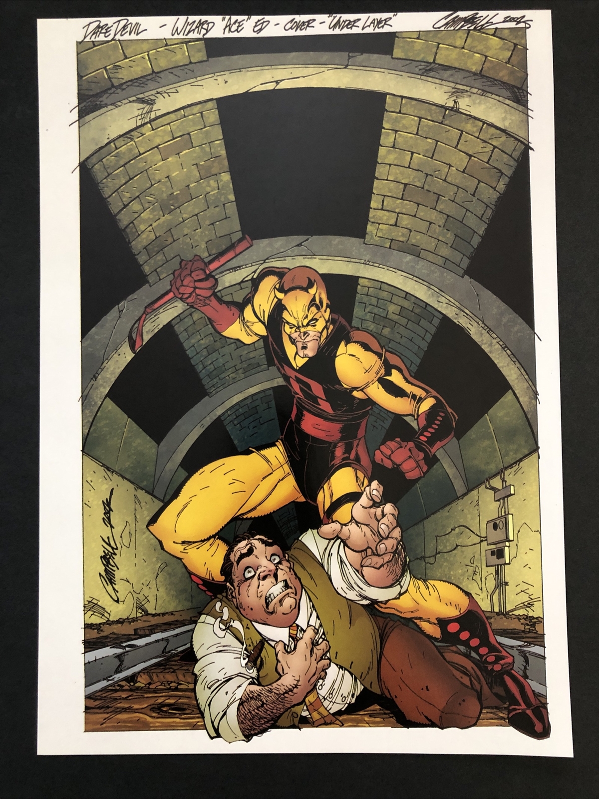 Yellow Suit Daredevil-Marvel Comic Book Poster 8