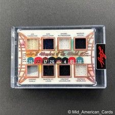 2022 Leaf 8 Wonders of The World Patch Marleau Lecavalier Kovalchuk Hossa /35