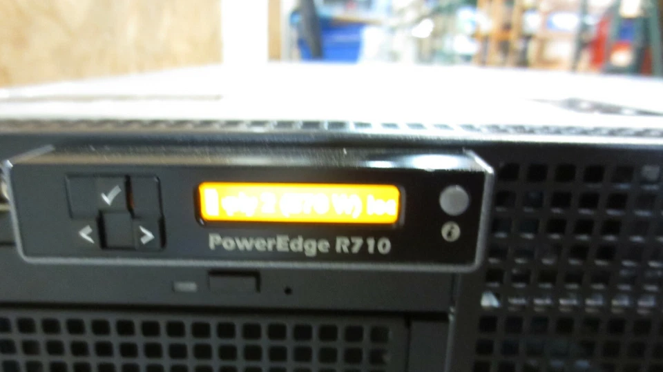 DELL R710 Rack Server 1 E5630 2.53GHZ 12 Cores / 24Threads/ NO HHD/12GB Ram - Image 4 of 4