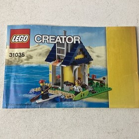 Lego Creator #31035 " Beach Hut "~ Instructions ONLY!!!! MANUAL 3 - Booklets