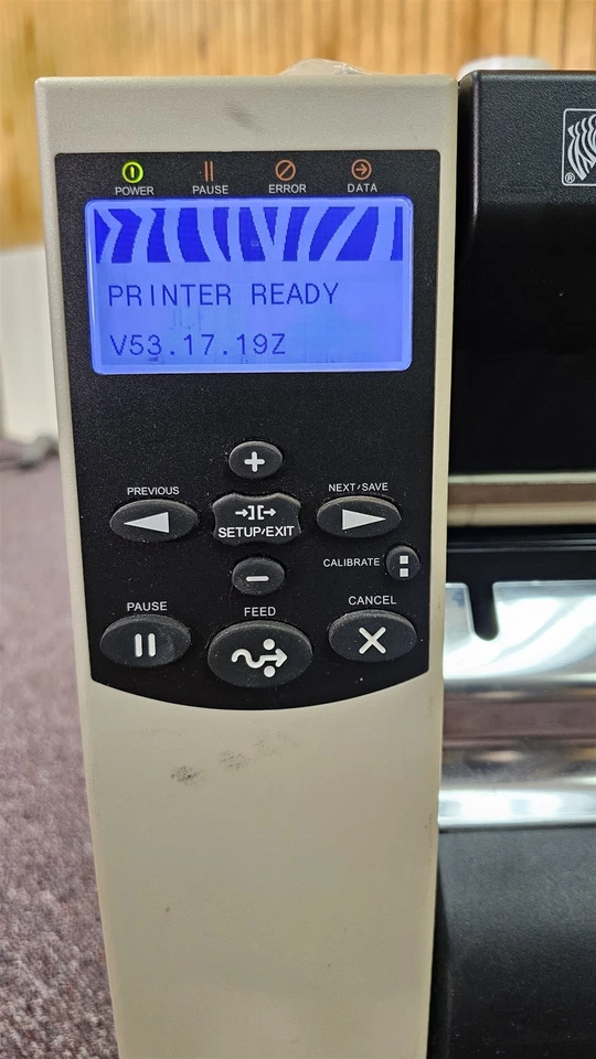 Zebra 110Xi4 Label Maker Thermal Printer 112-801-00000 203 DPI RFID USB - Image 2 of 4