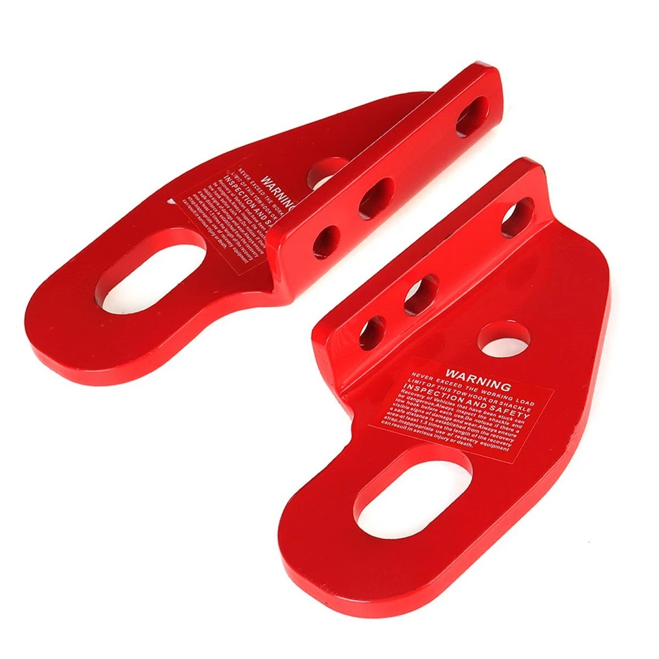 Pair Recovery Tow Point 5 Tonne Hitch for Nissan Patrol GU Series 2 3 4 5 5000KG - image 4 of 4