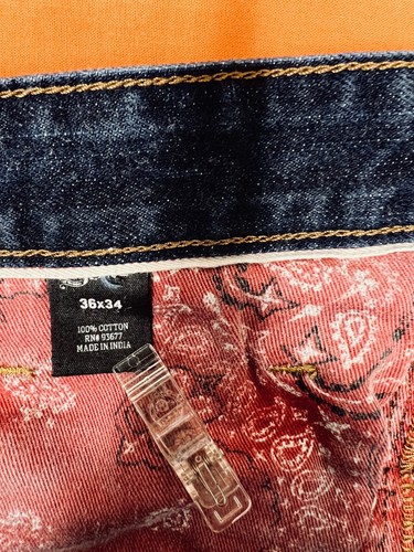 Arizona Selvedge Blue Jeans Size 36x32 (Tag 36x34) - Picture 9 of 9