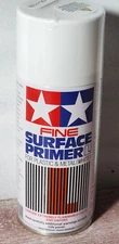 Tamiya Paints 865-87044 Surface Primer Spray White - 6-1/12oz Model Trains Cars