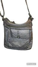 Stone Mountain Smoky Mountain Front Zip Crossbody Handbag