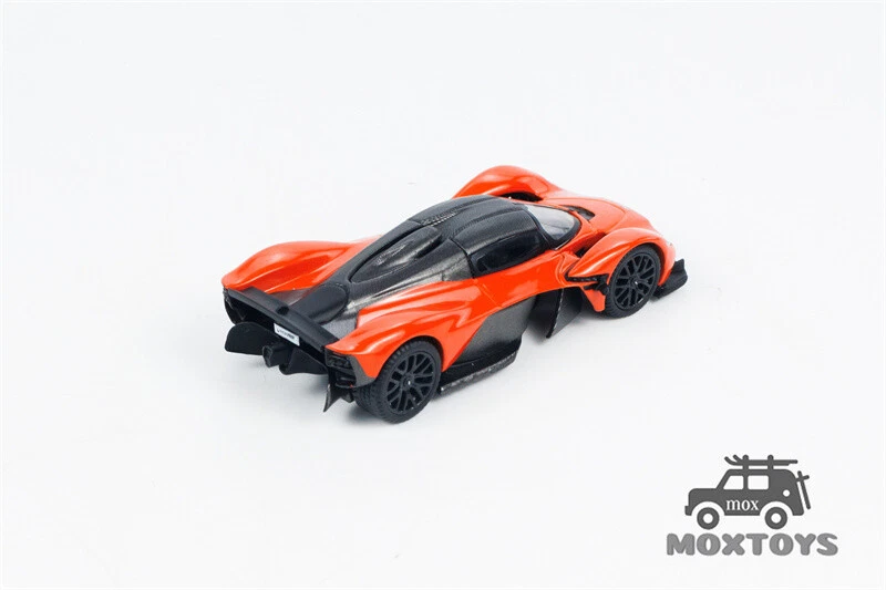 MINI GT 1:64 Valkyrie Maximum Orange Diecast Model Car - Image 4 of 4