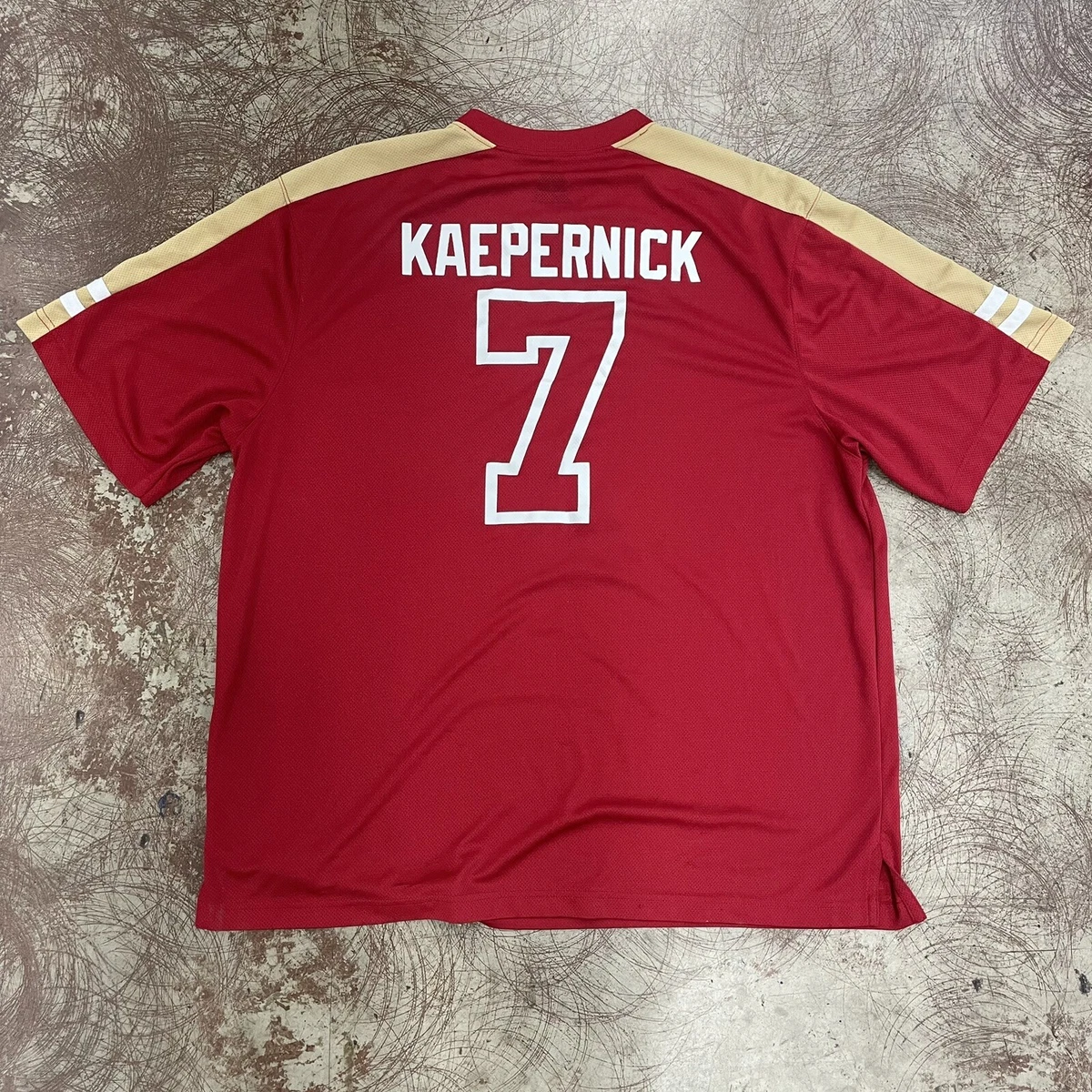Pink colin kaepernick best sale jersey