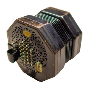 Wheatstone Concertina - English System Aeola Treble Concertina - Wheatstone & Co