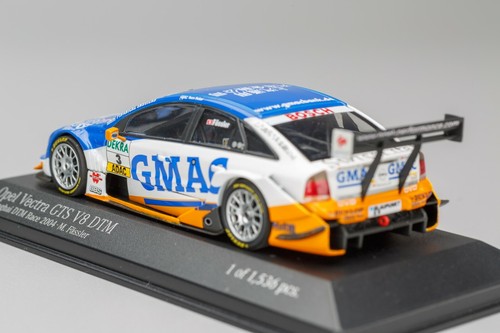 Opel Vectra GTS V8 #3 Marcel Fässler 14th Shangai DTM Race 2004 MINICHAMPS 1:43 - Imagen 4 de 13