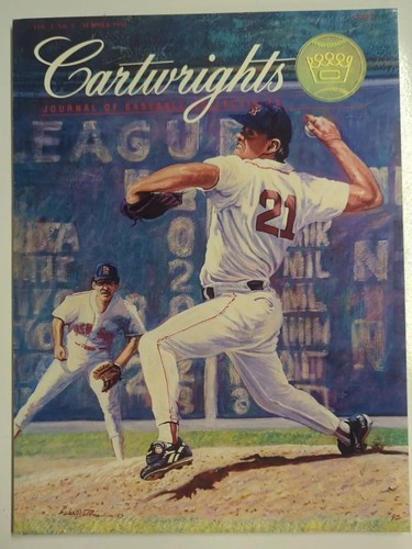 Cartwrights JOURNAL OF BASEBALL COLLECTIBLES Vol. 1 No. 3 Summer 1992 w/31 Cards