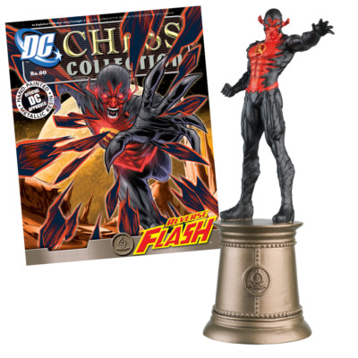 EAGLEMOSS DC CHESS COLLECTION ISSUE 60 REVERSE FLASH BLACK BISHOP - NEW SEALED
