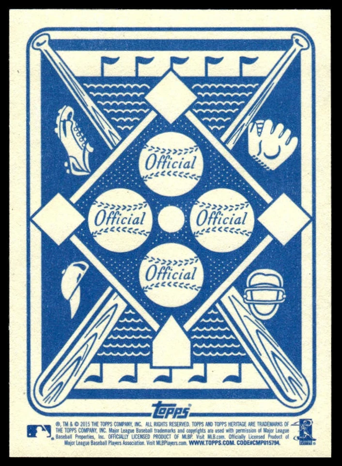 2015 Topps Heritage '51 #74 Byron Buxton - Image 2 of 2