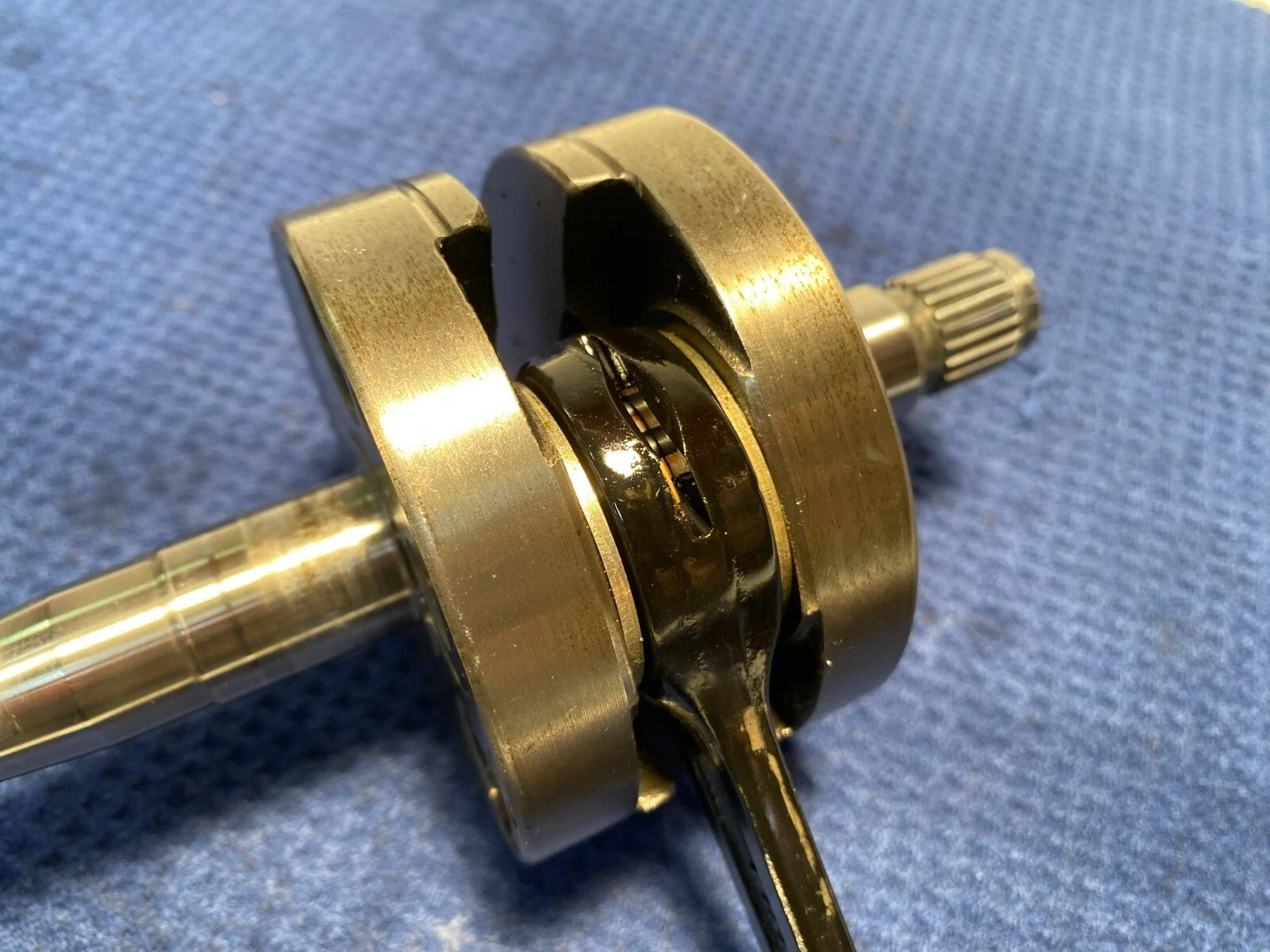 オールスターズ2000 2000 KAWASAKI 98-00 KX100 OEM MOTOR CRANKSHAFT CRANK SHAFT