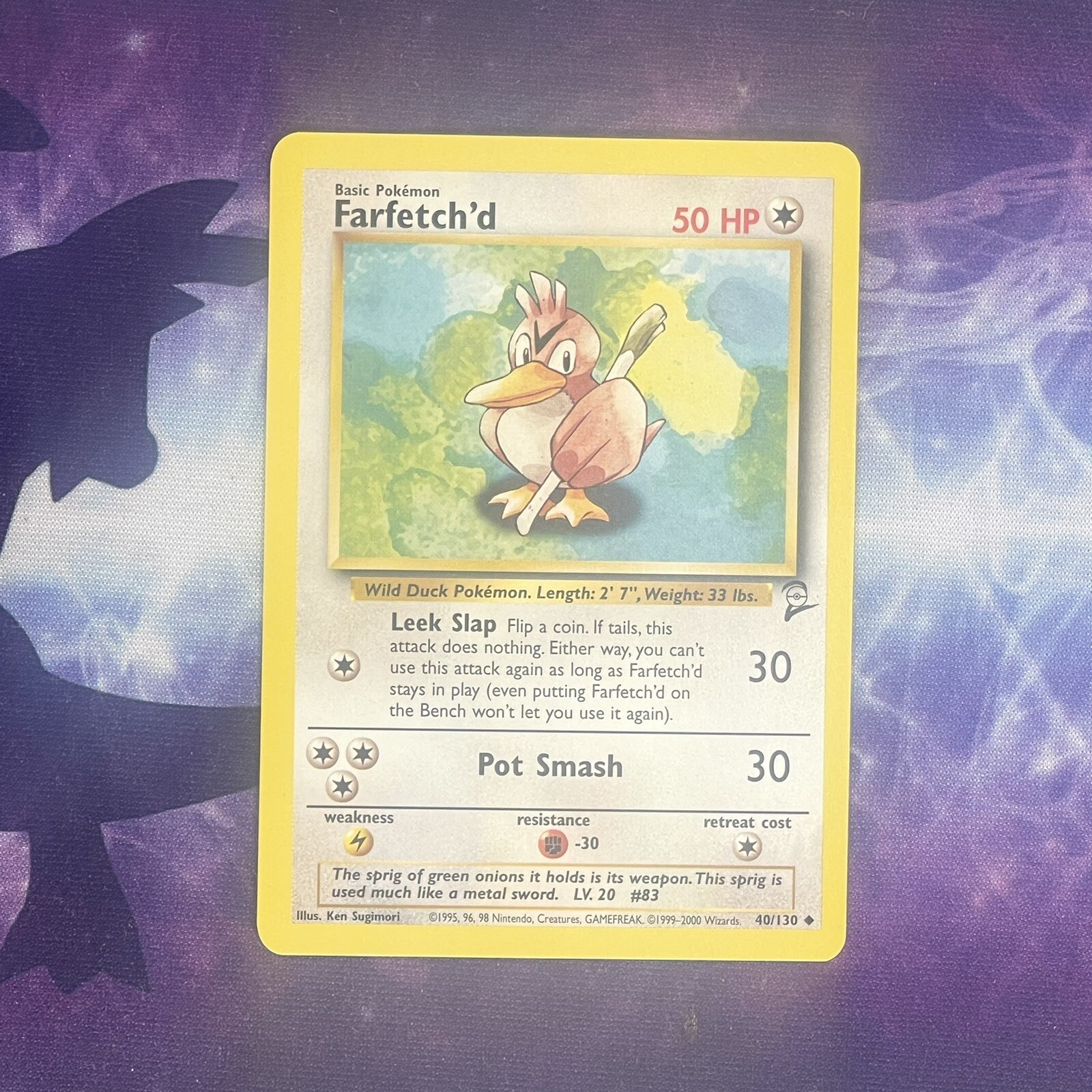 Farfetch’d Pokemon Card | Basic 40/130 MP