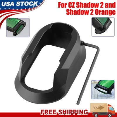 For CZ Shadow 2 and Shadow 2 Orange High Quality Aluminum Flared Magwell Black