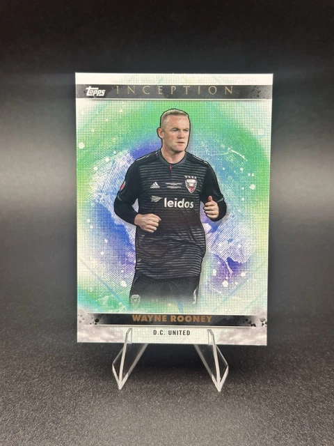 2025 Topps Inception MLS Wayne Rooney #5 DC United