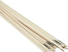 1/16 x 1/4 x 24 Basswood Strips 20 