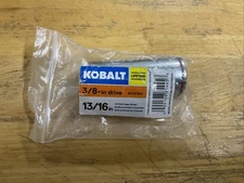 Kobalt 13/16" 12Point Deep 3/8" Socket Drive 337814