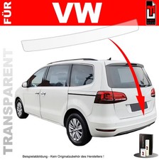 Lackschutzfolie Ladekantenschutz für VW Sharan (II) 7N ab 2010 Transparent