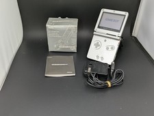 B4472 Nintendo Gameboy Advance SP console Platinum Sliver Japan GBA w/box