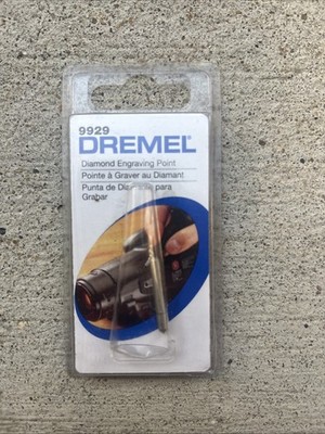 Dremel 9929 Diamond Engraving Point Bit Accessory ~ New / Damaged Package