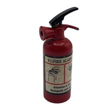 Novelty Fire Extinguisher Lighter Vintage Style Butane Red Mini Lighter 1990s