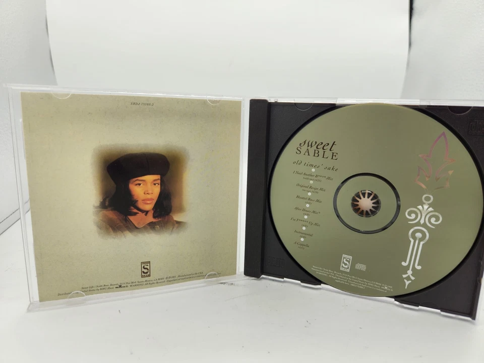 Sweet Sable Old Times’ Sake CD Maxi Single 6 Track 1993 Promo - Image 3 of 4