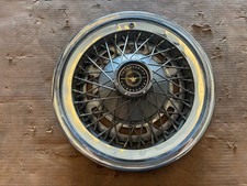 74 75 76 Ford Thunderbird Hubcap Rim Wheel Cover Hub Cap 15 Wire Spoke Oem Used