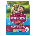 Dog Chow Tender & Crunchy Dry Dog Food with Real Beef & Rice Flavor